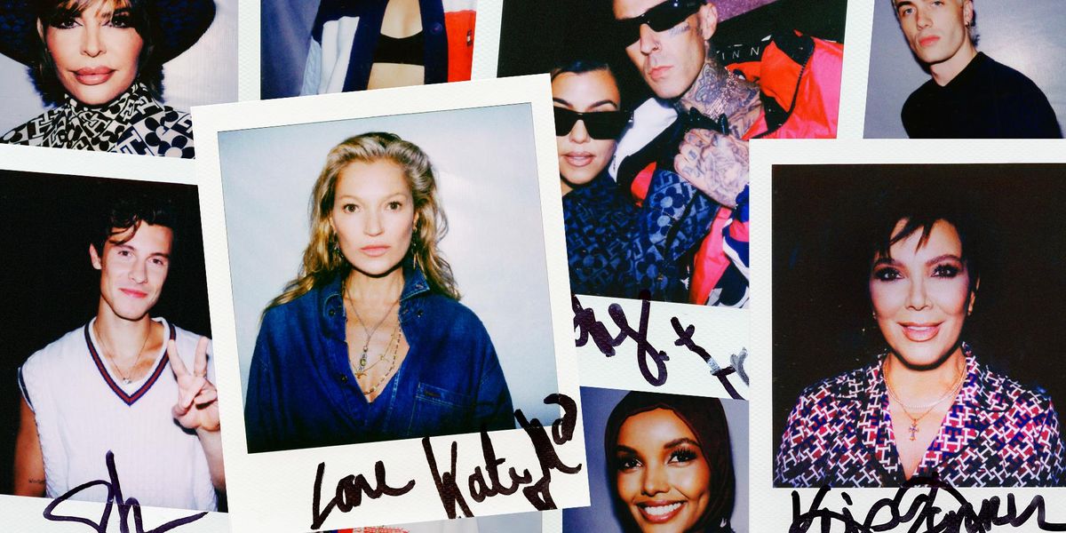 Polaroids From Tommy Hilfiger's Star-Studded Front Row