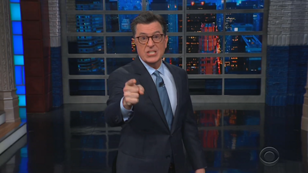 #Endorse This: Colbert Nails Down Trump's Worst Legal Worry