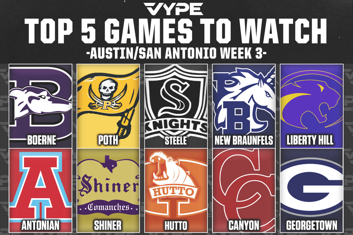 5-To-Watch: Austin/San Antonio- Week 3
