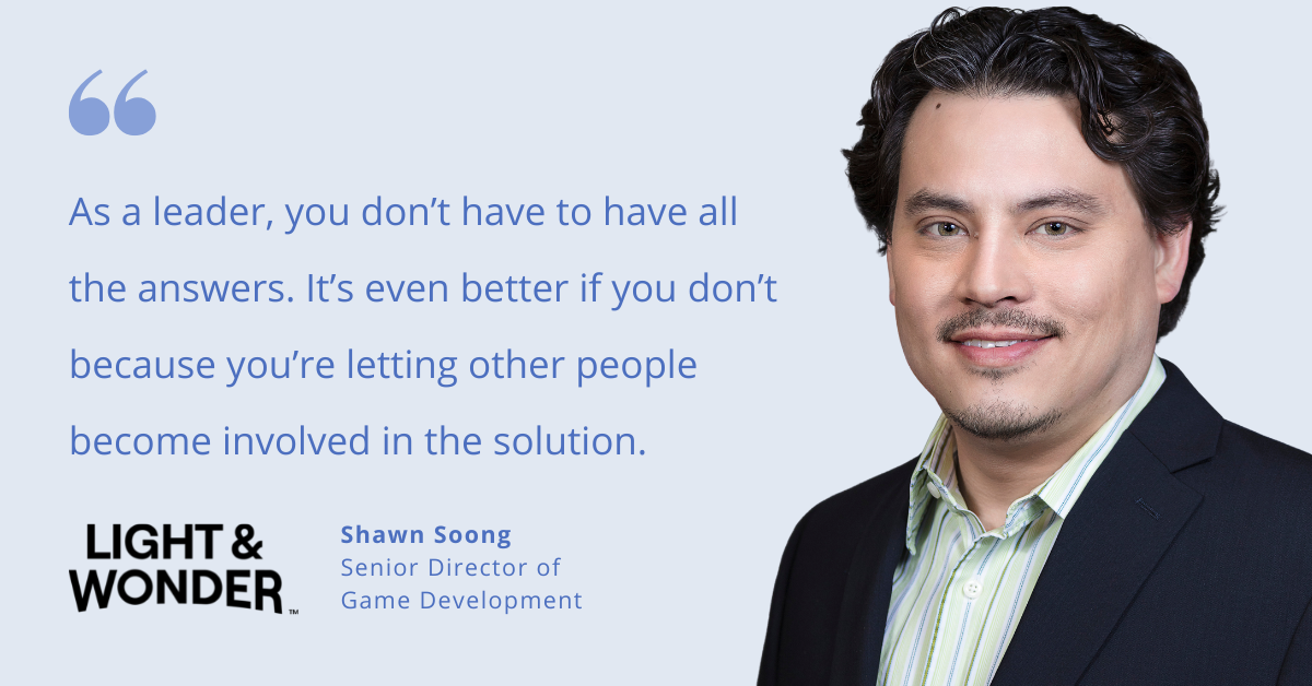 How Light & Wonder’s Shawn Soong Uses Innovation and Creativity in Game Development