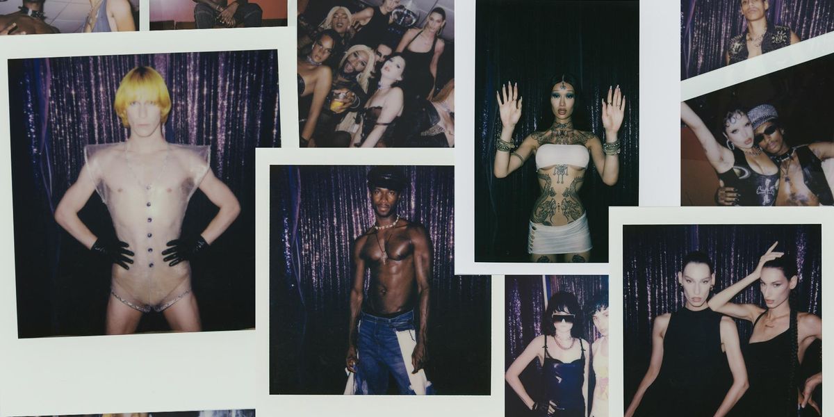Polaroids From the Set of Our Madonna Cover Shoot