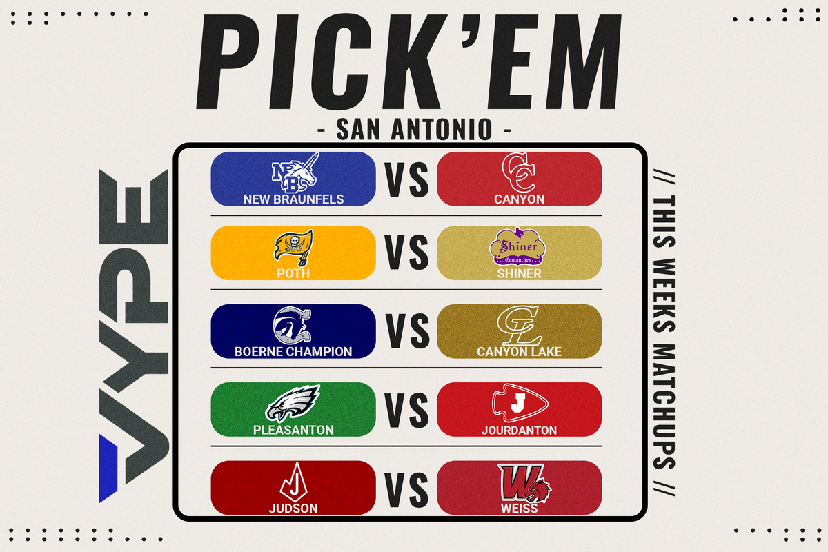 VYPE San Antonio Week 3 Pick 'em