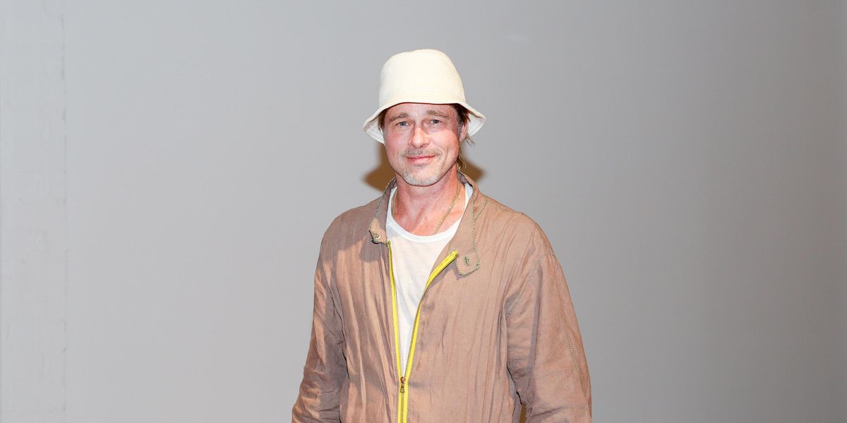 Brad Pitt’s Art Is on Display in Finland