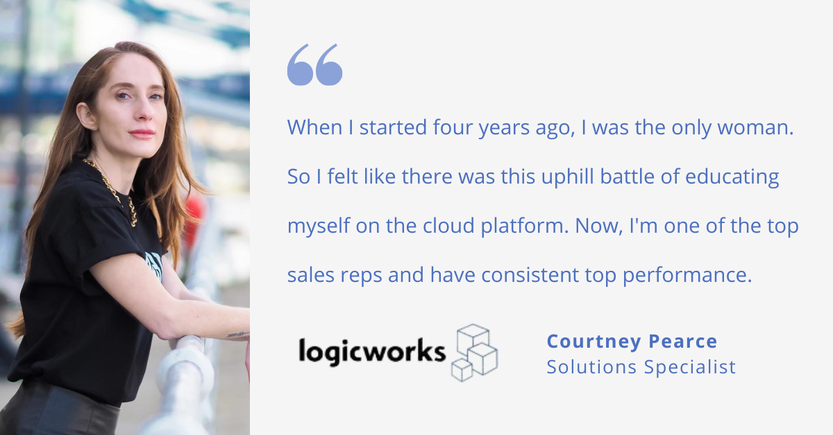 Not Everything Is Engineering: Logicworks’ Courtney Pearce on Taking on Tech from a Sales Perspective