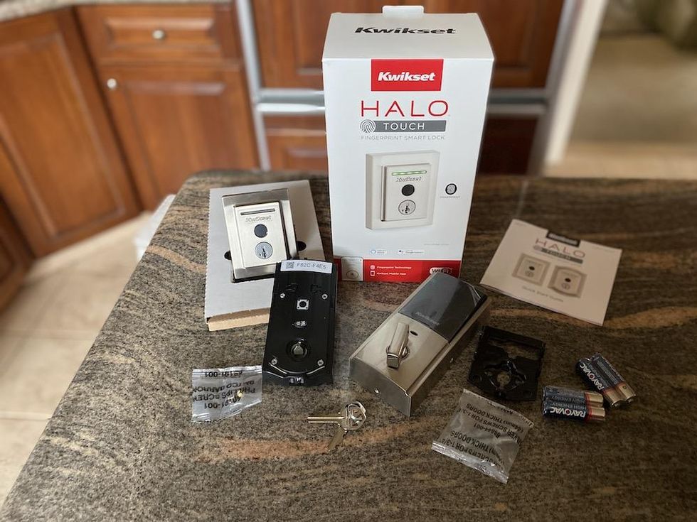 a photo of Halo Touch Fingerprint Wi-Fi Enabled smart lock