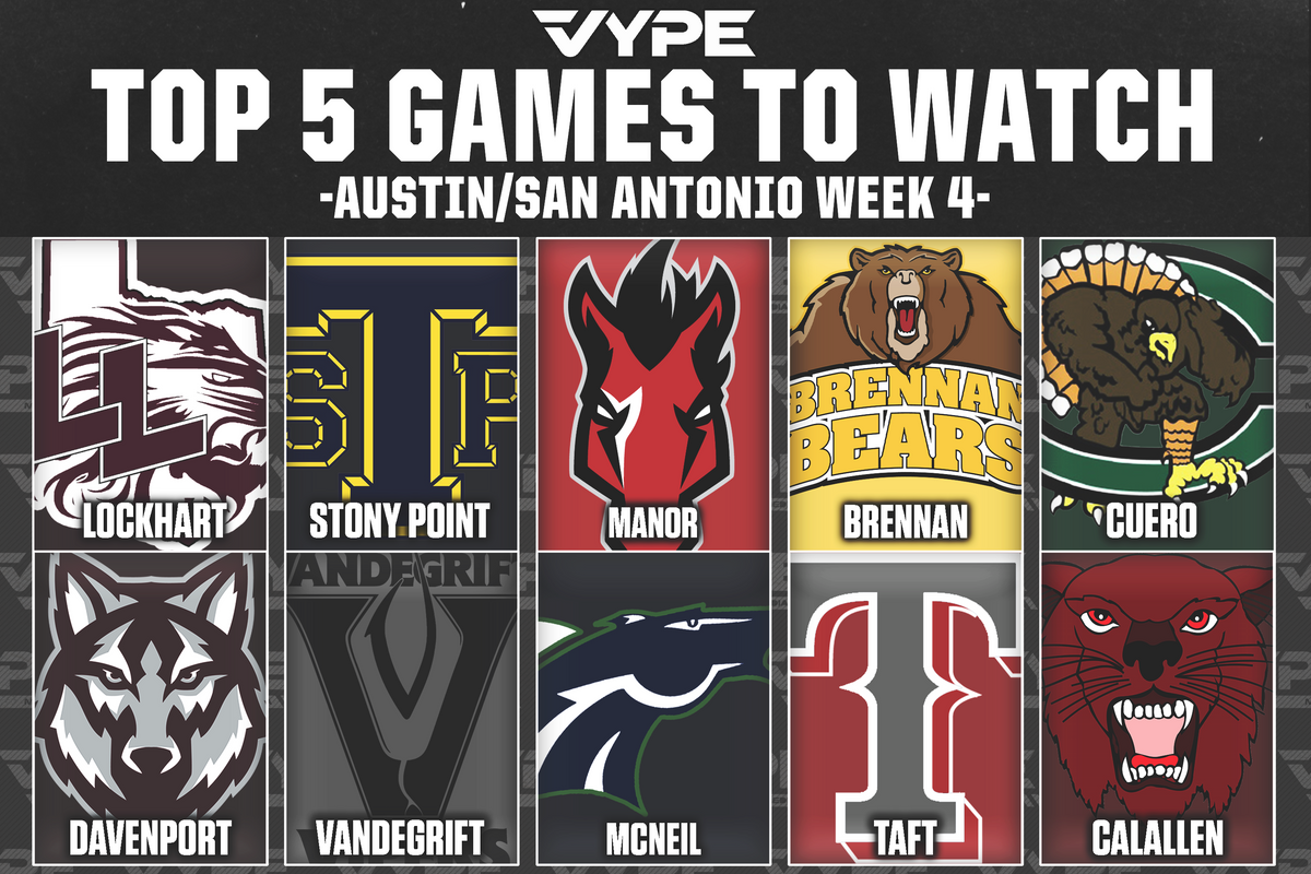 5-To-Watch: Austin/San Antonio- Week 4