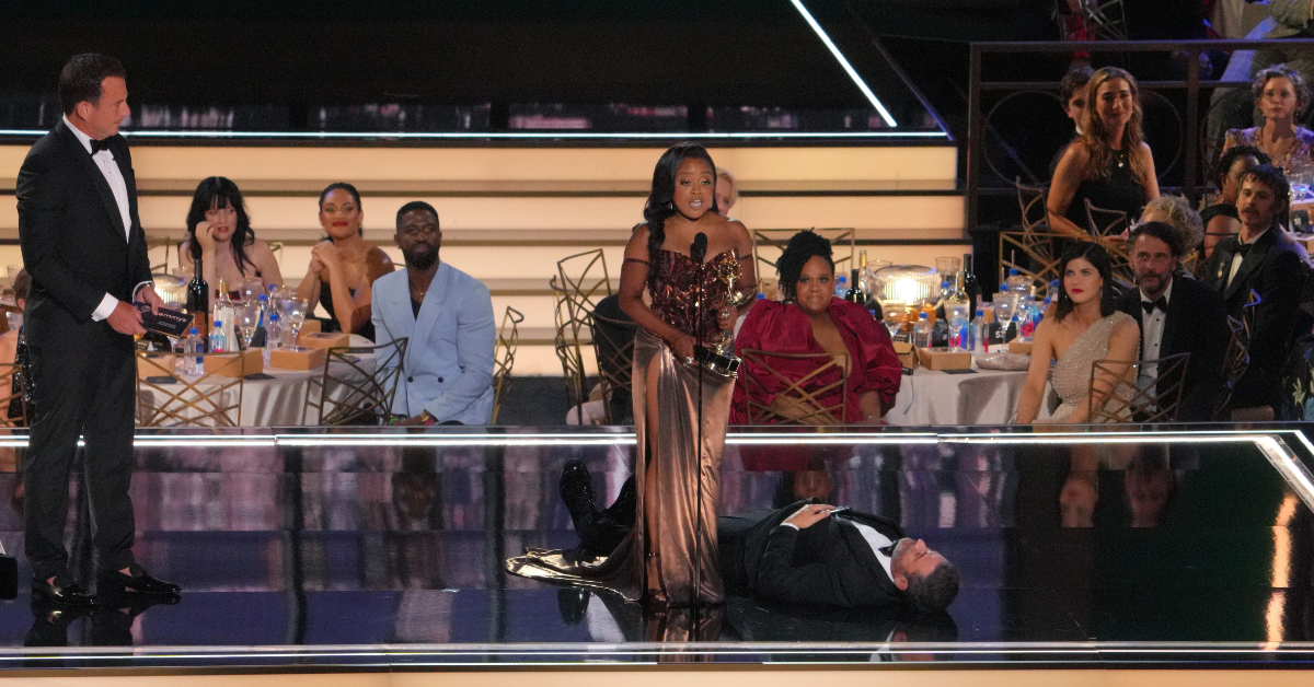 Viral Photo Shows How Quinta Brunson Got Her Revenge After Jimmy Kimmel's Emmys Stunt