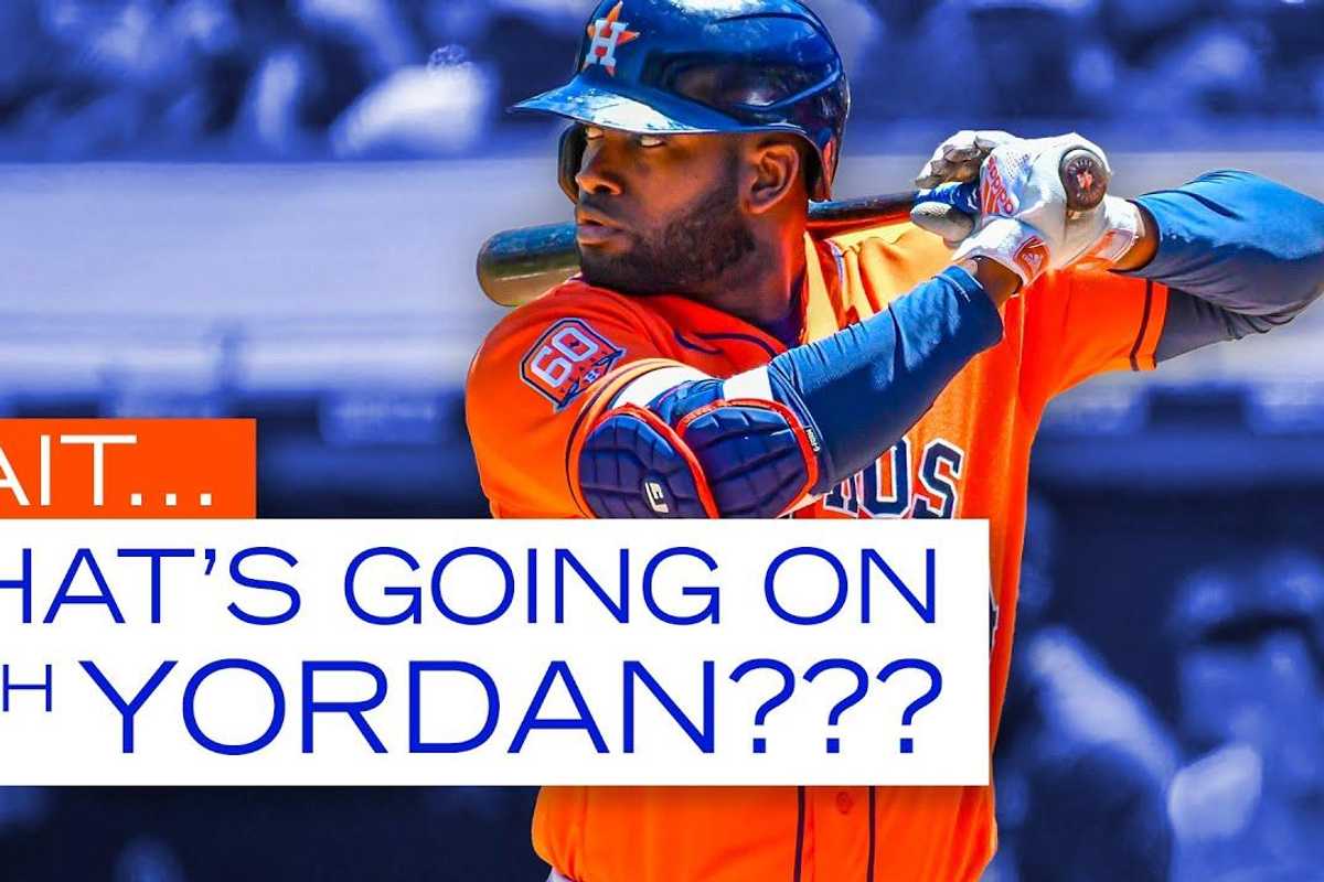 Here’s why Astros are navigating limited options with their star slugger