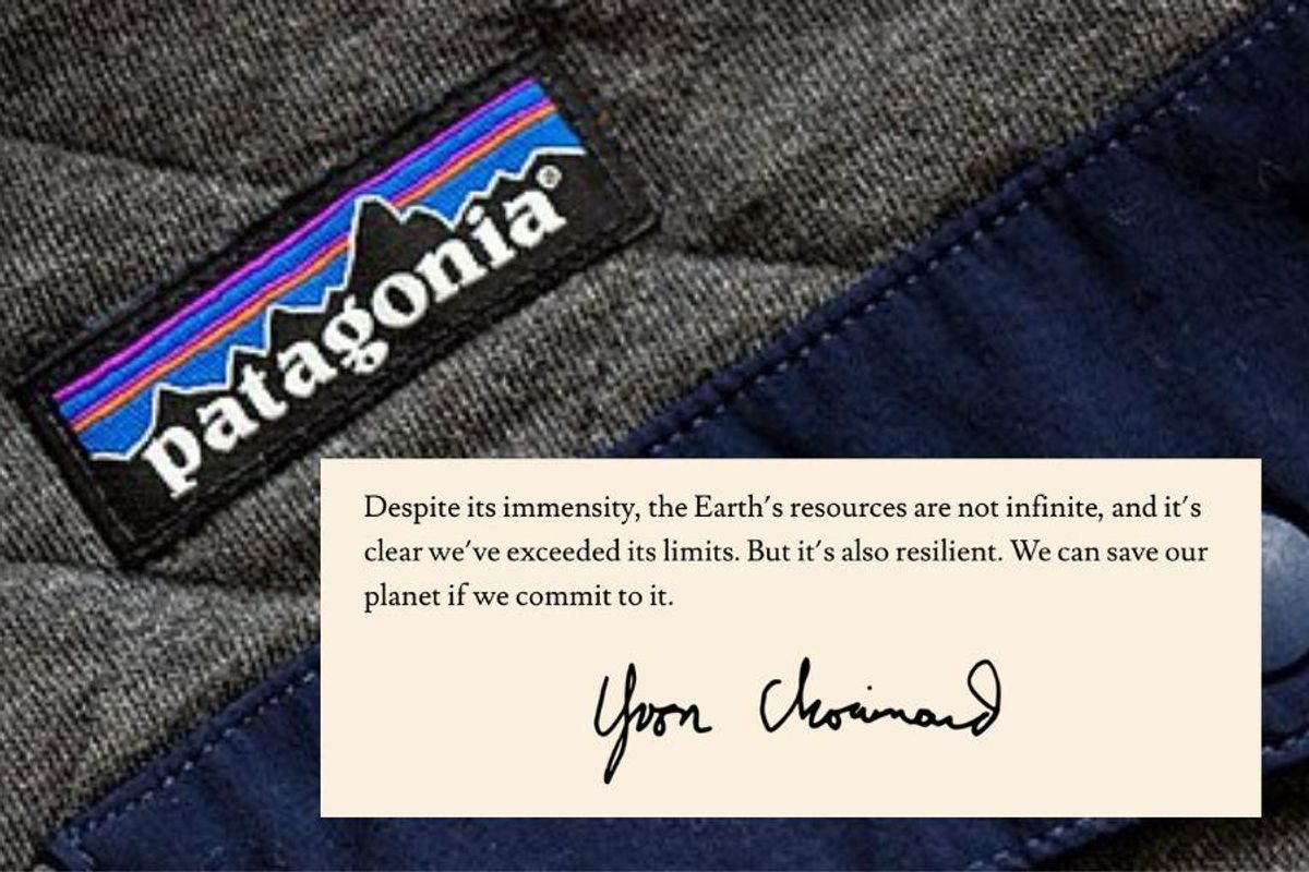 patagonia, patagonia donated, patagonia founder 