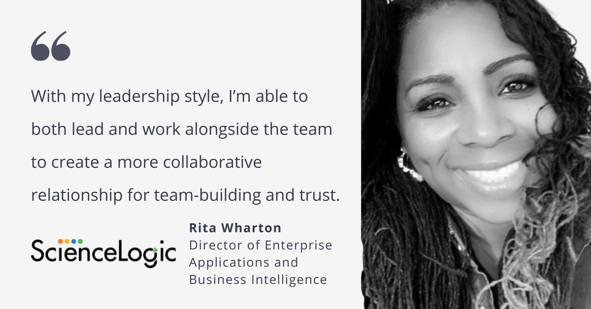 ScienceLogic's Rita Wharton on What It Means to Be a Servant-Leader