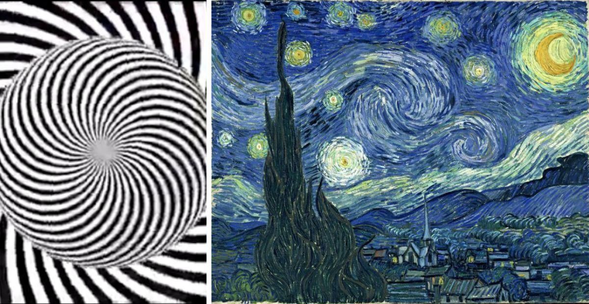 This Starry Night optical illusion is incredibly moving Upworthy