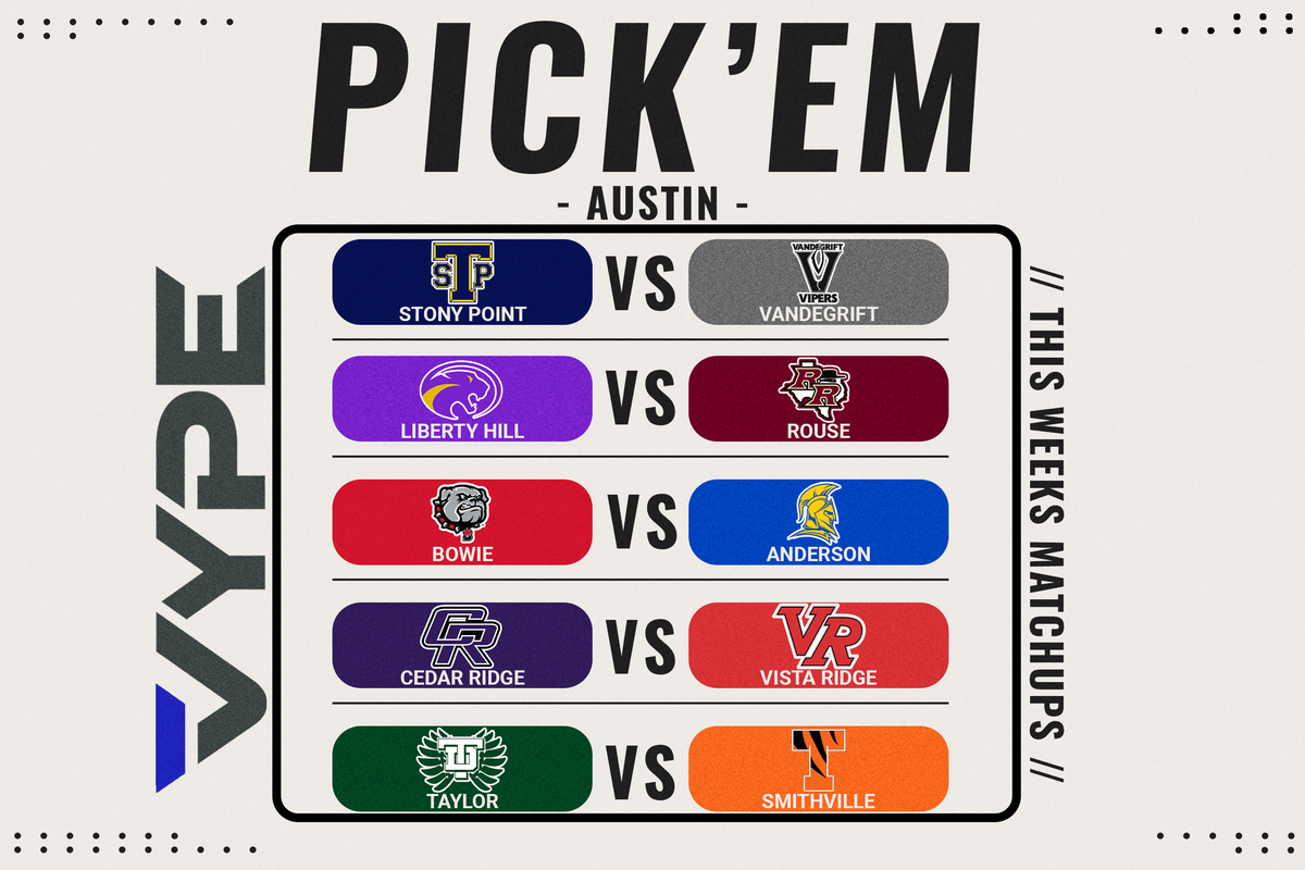 VYPE Austin Week 4 Pick 'em