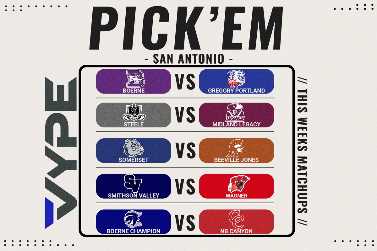 VYPE San Antonio Week 4 Pick 'em