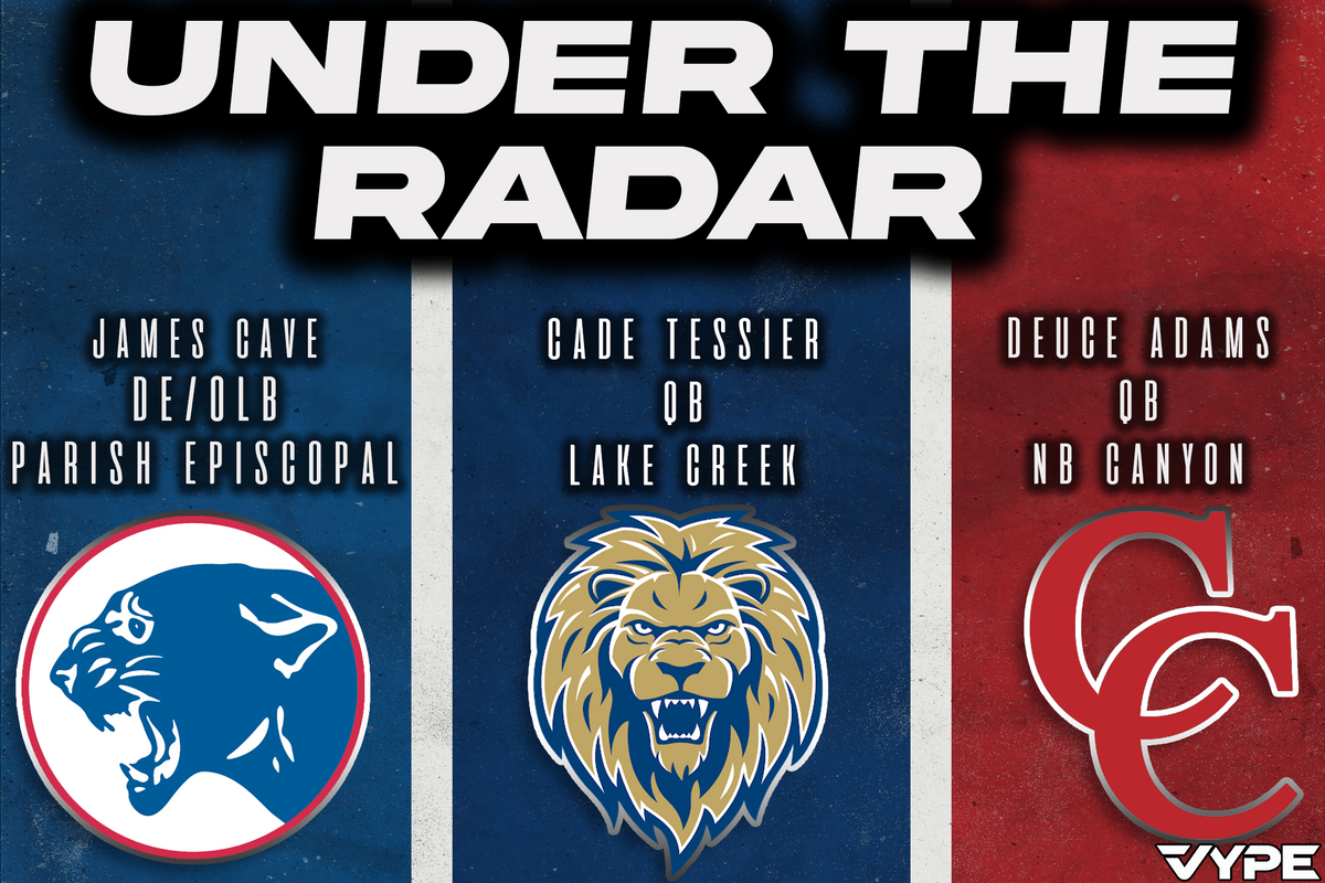 Under the Radar Athletes Friday 9/16/22: Jame Cave, Cade Tessier, and Deuce Adams​