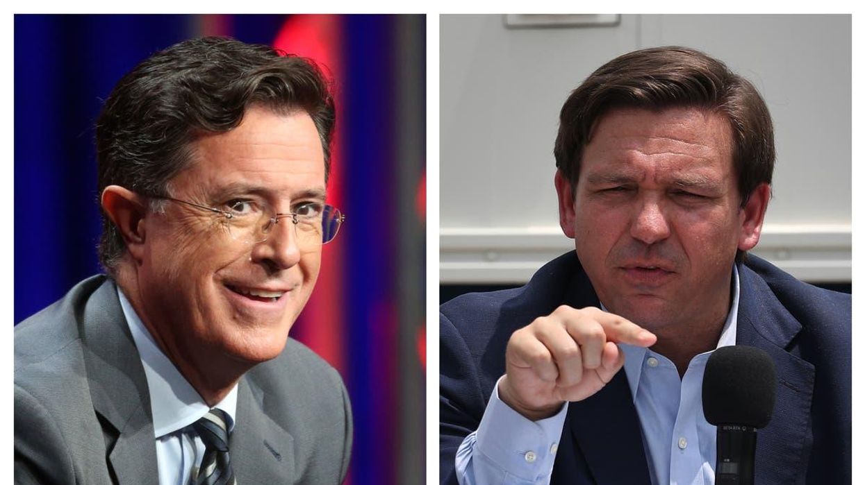 Endorse This! Colbert Blasts Ron DeSantis Over Airlift Of Migrants