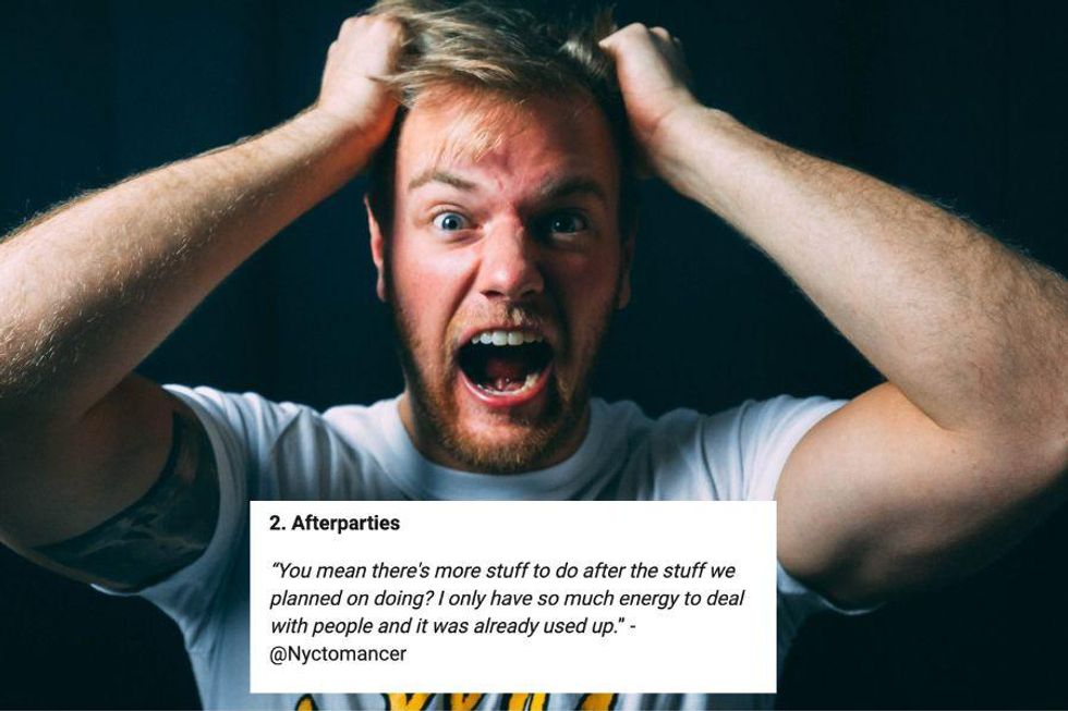 15 nightmare situations, according to introverts