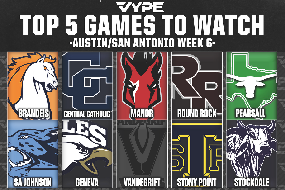 5-To-Watch: Austin/San Antonio- Week 6