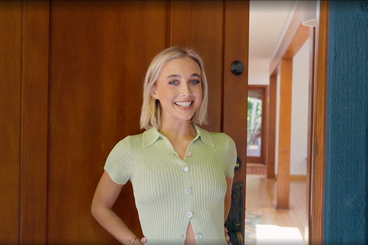 Emma Chamberlain Architectural Digest Open Door