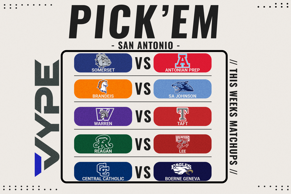 VYPE San Antonio Week 6 Pick 'em