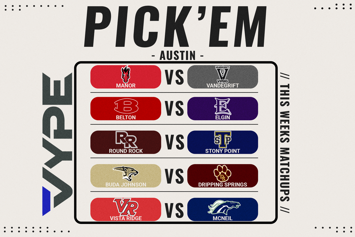 VYPE Austin Week 6 Pick 'em