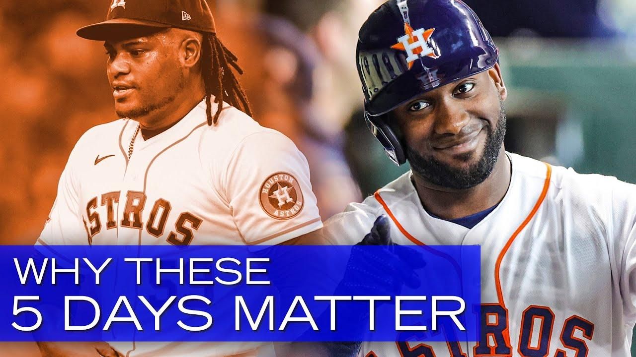 How 5 days could stir secret sauce for Houston Astros postseason campaign