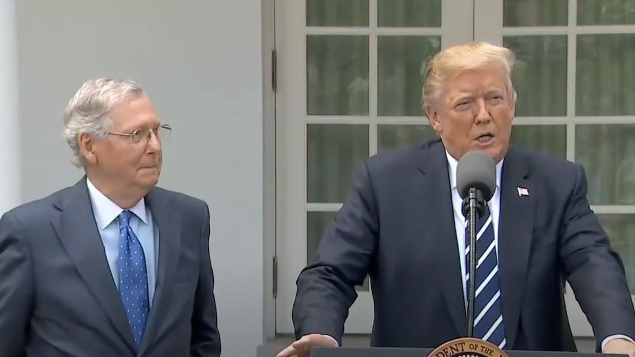 Trump Hints Threat To McConnell, Adds Racist Jab At GOP Leader’s Wife