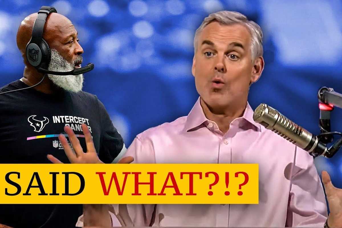 You absolutely won't believe what Colin Cowherd said about the Houston Texans