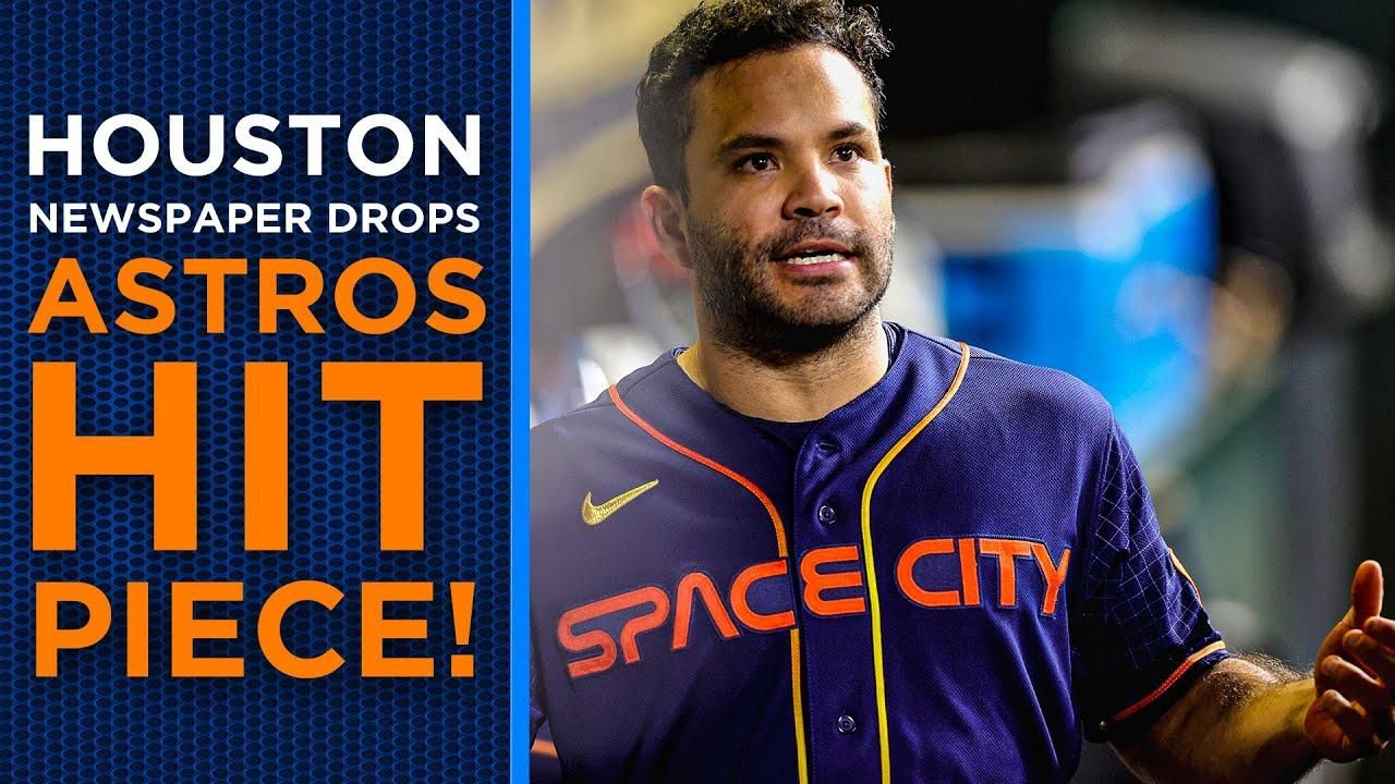 Houston newspaper drops thirsty Astros hit piece ahead of postseason