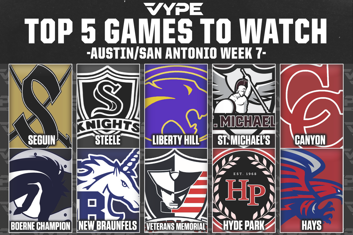 5-To-Watch: Austin/San Antonio- Week 7