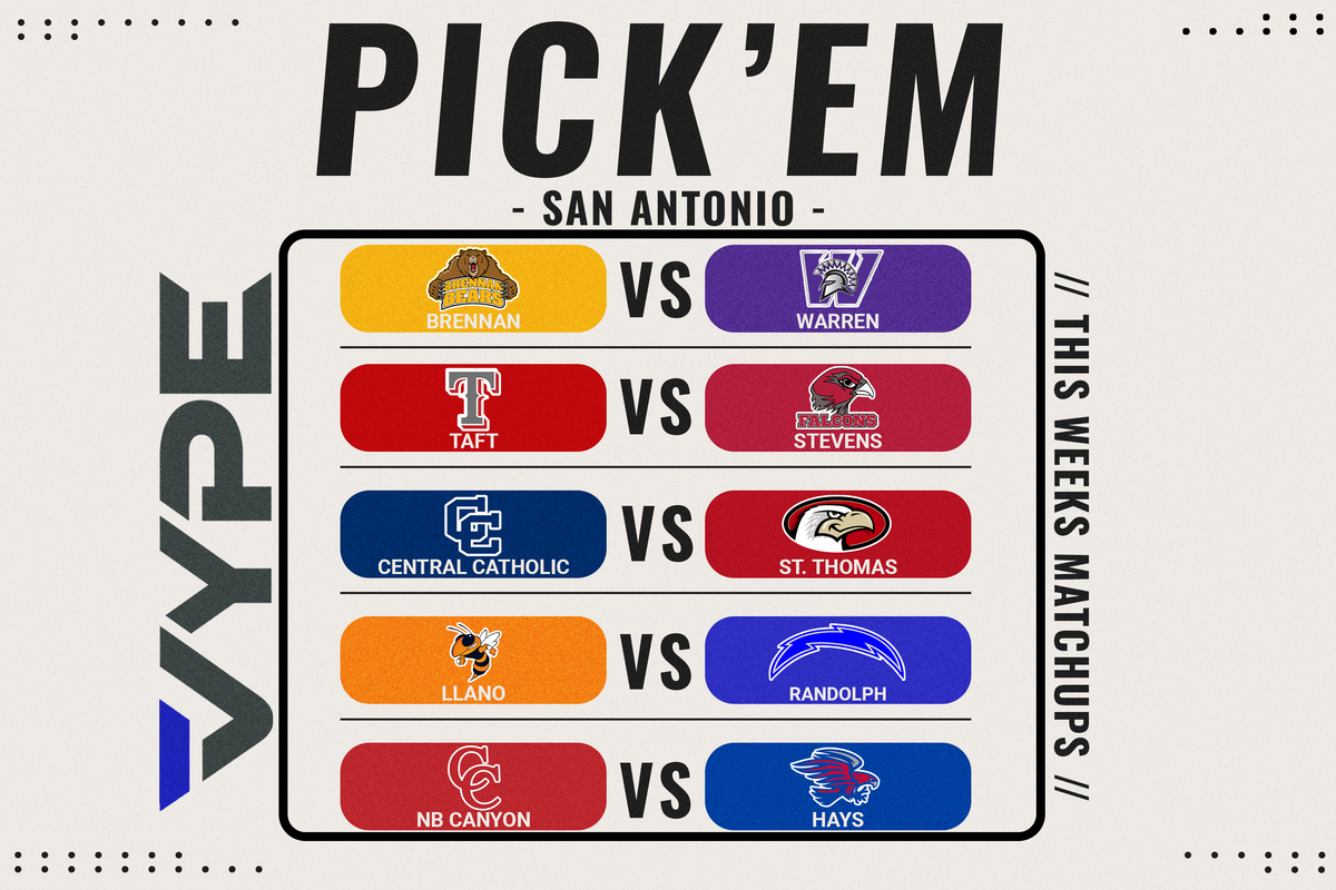 VYPE San Antonio Week 7 Pick 'em