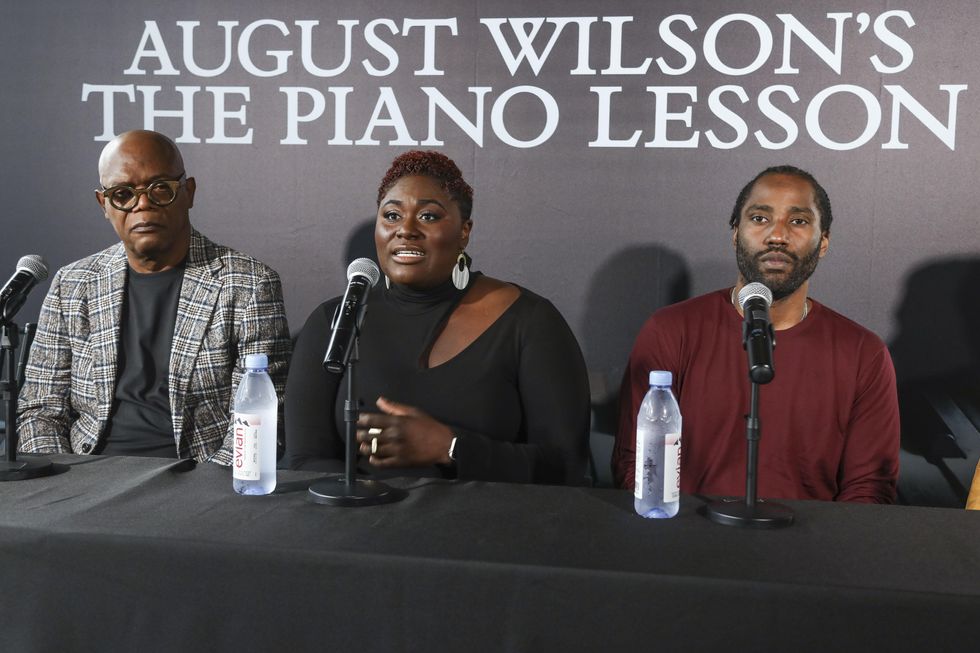 The Piano Lesson Cast Attend Press Conference