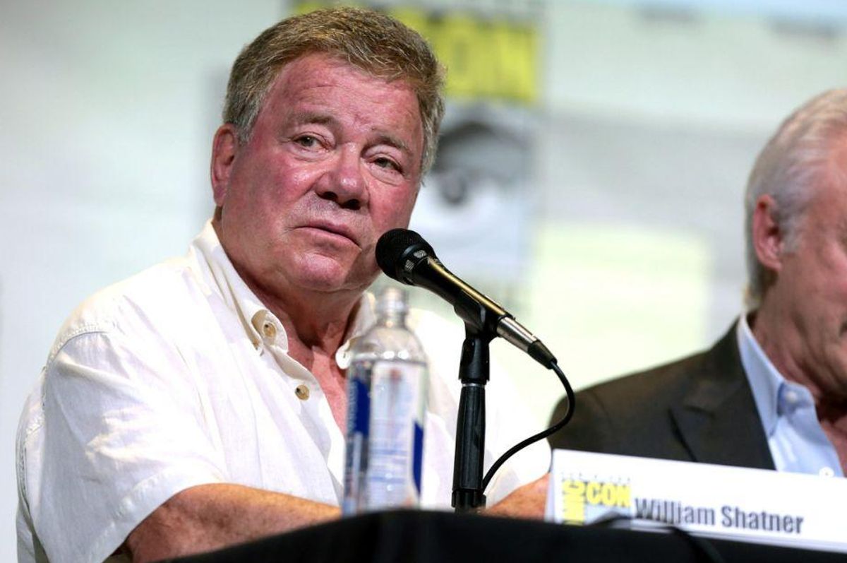 star trek william shatner space