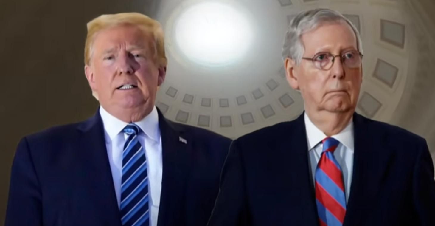 Trump Attacks McConnell Over Senate Funding, While He Spends PAC ...