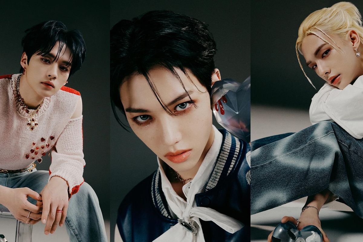 Stray Kids' Lee Know, Hyunjin and Felix Express Their Love (In a Sexy Way)  - PAPER