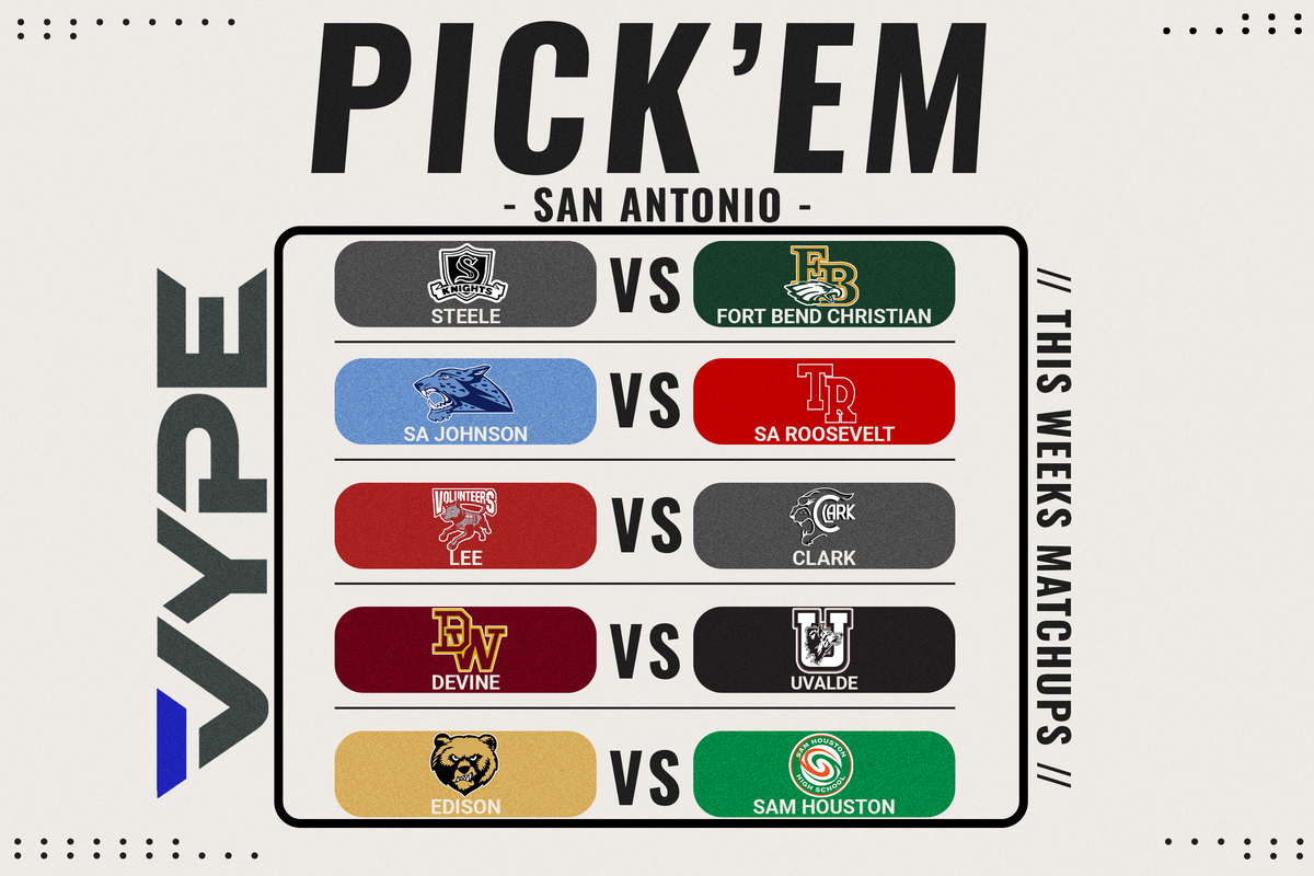 VYPE San Antonio Week 5 Pick 'em