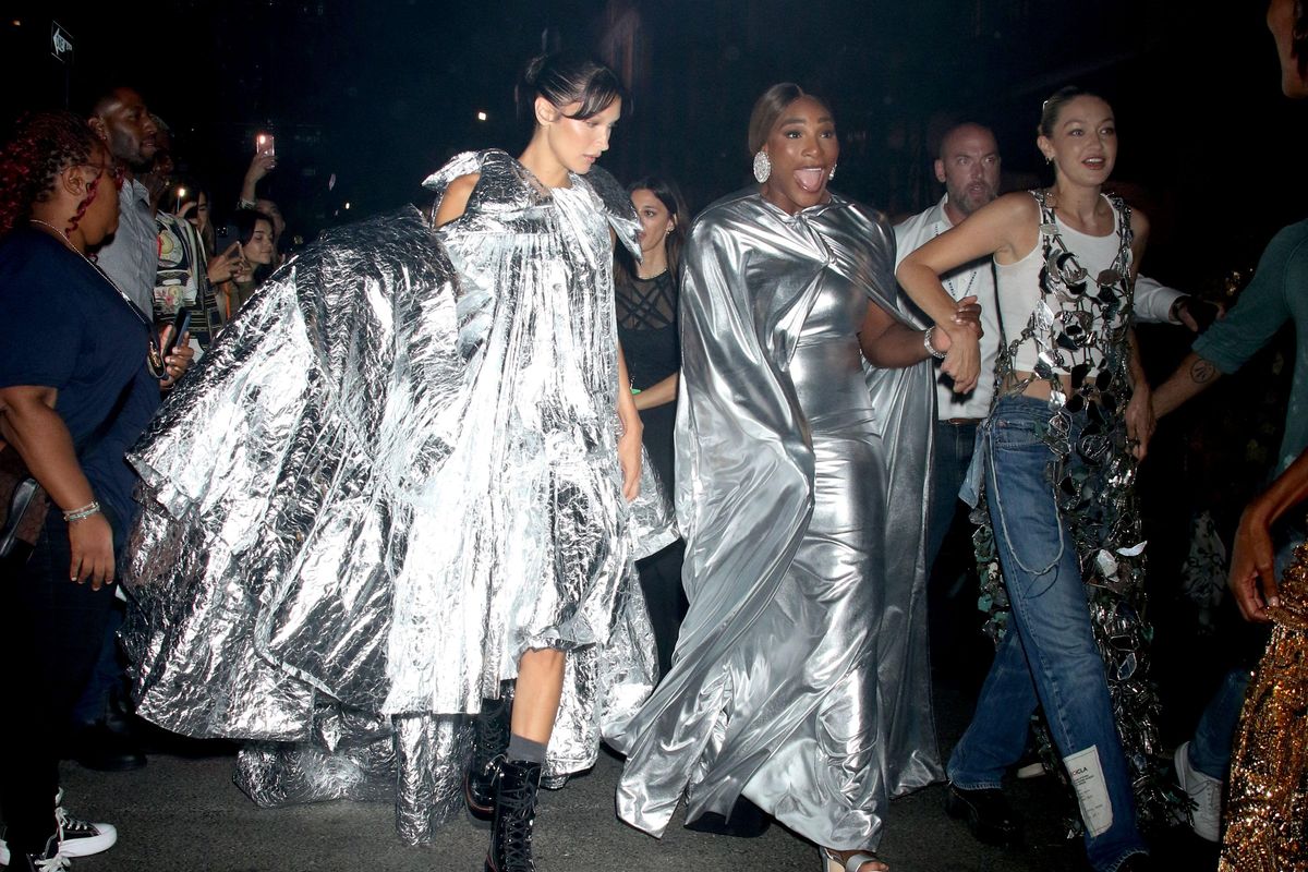 Bella Hadid, Serena Williams, Gigi Hadid 