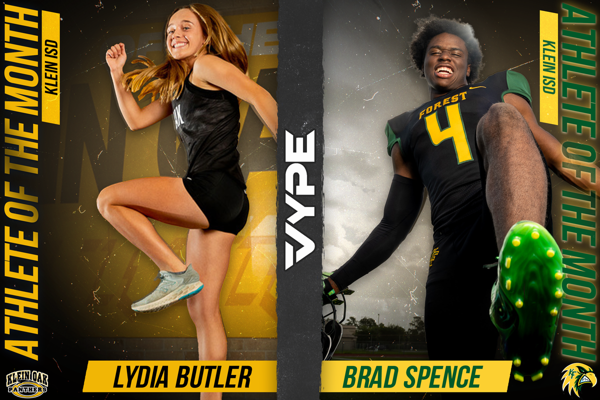 KLEIN ISD Athletes of the Month: Butler, Spence shine in September