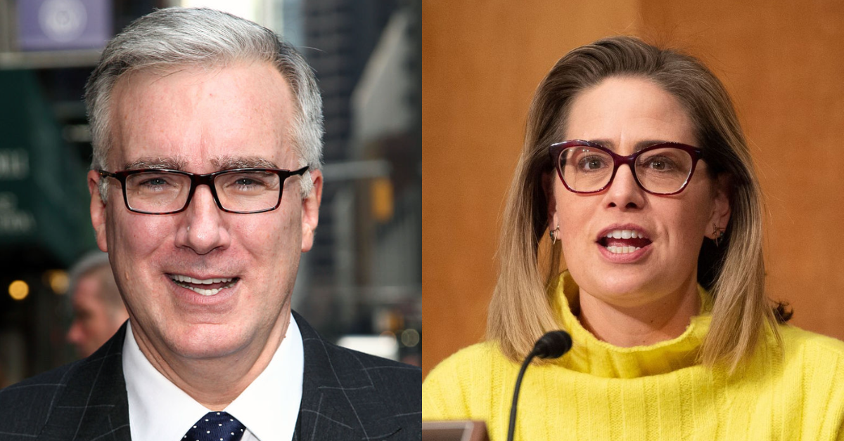 Keith Olbermann Says He Dated Sinema, Demands She Resign Comic Sands