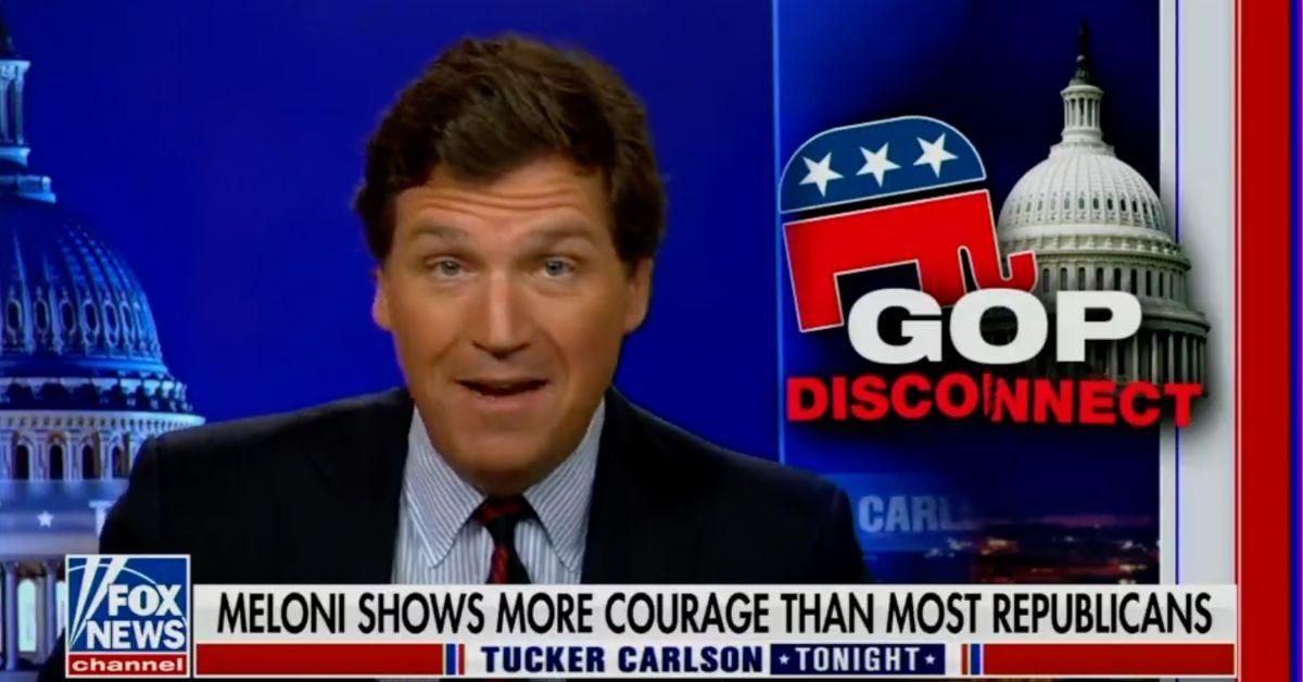 Tucker Just Threw GOP's New 4-Point Plan Under The Bus: 'There's Nothing Real In It'
