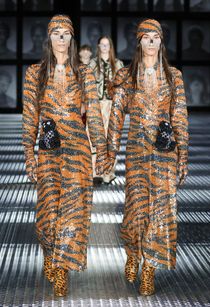 The Dupont Twins on Walking the Runway Together for Gucci - PAPER