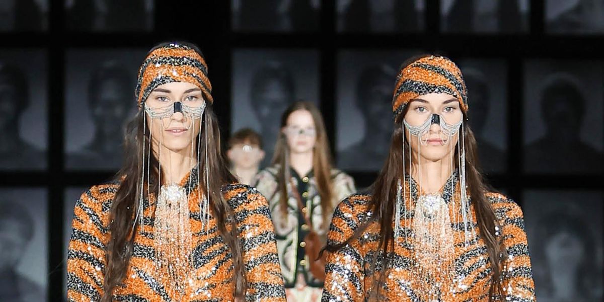 The Dupont Twins Recount Their Emotional Gucci Show Experience