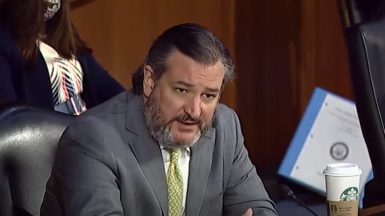 Ranting Cruz Votes No On Bipartisan Bill To Stop Electoral Coup (VIDEO)