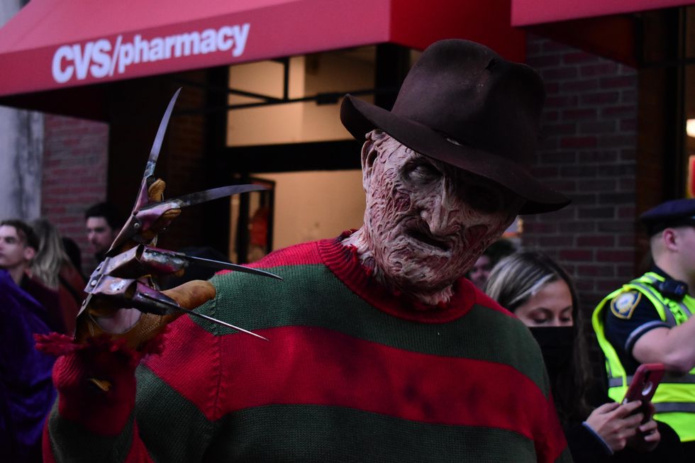 street performer Freddy Kruger