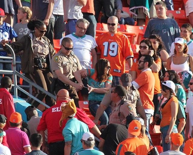 Dolphins fans followed suit and kicked some Bills butt themselves