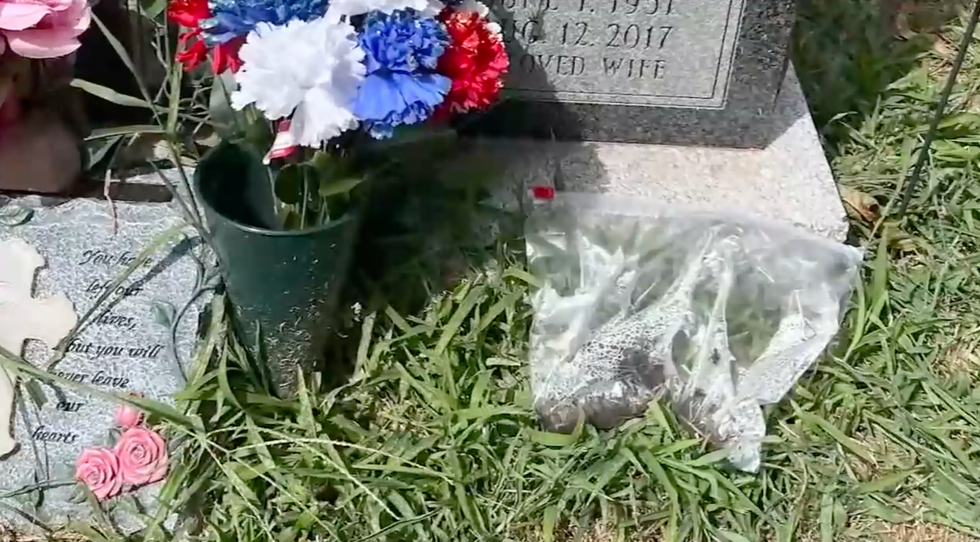 Man Allegedly Caught On Video Urinating On Grave Of Ex Wife Who