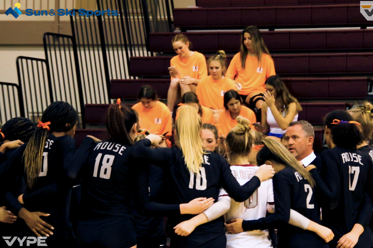 VYPE Highlight presented by Sun and Ski Sports: Rouse defeats Leander 3 sets to 1