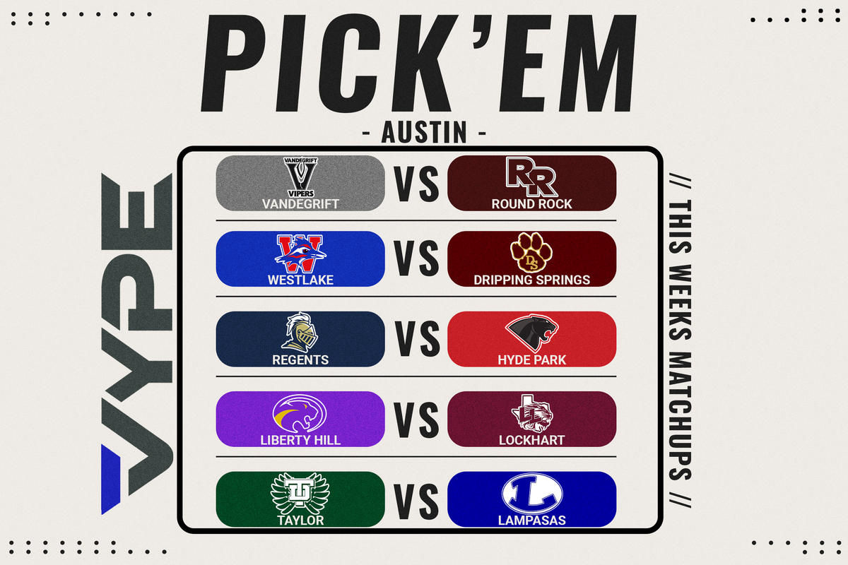 VYPE Austin Week 8 Pick 'em
