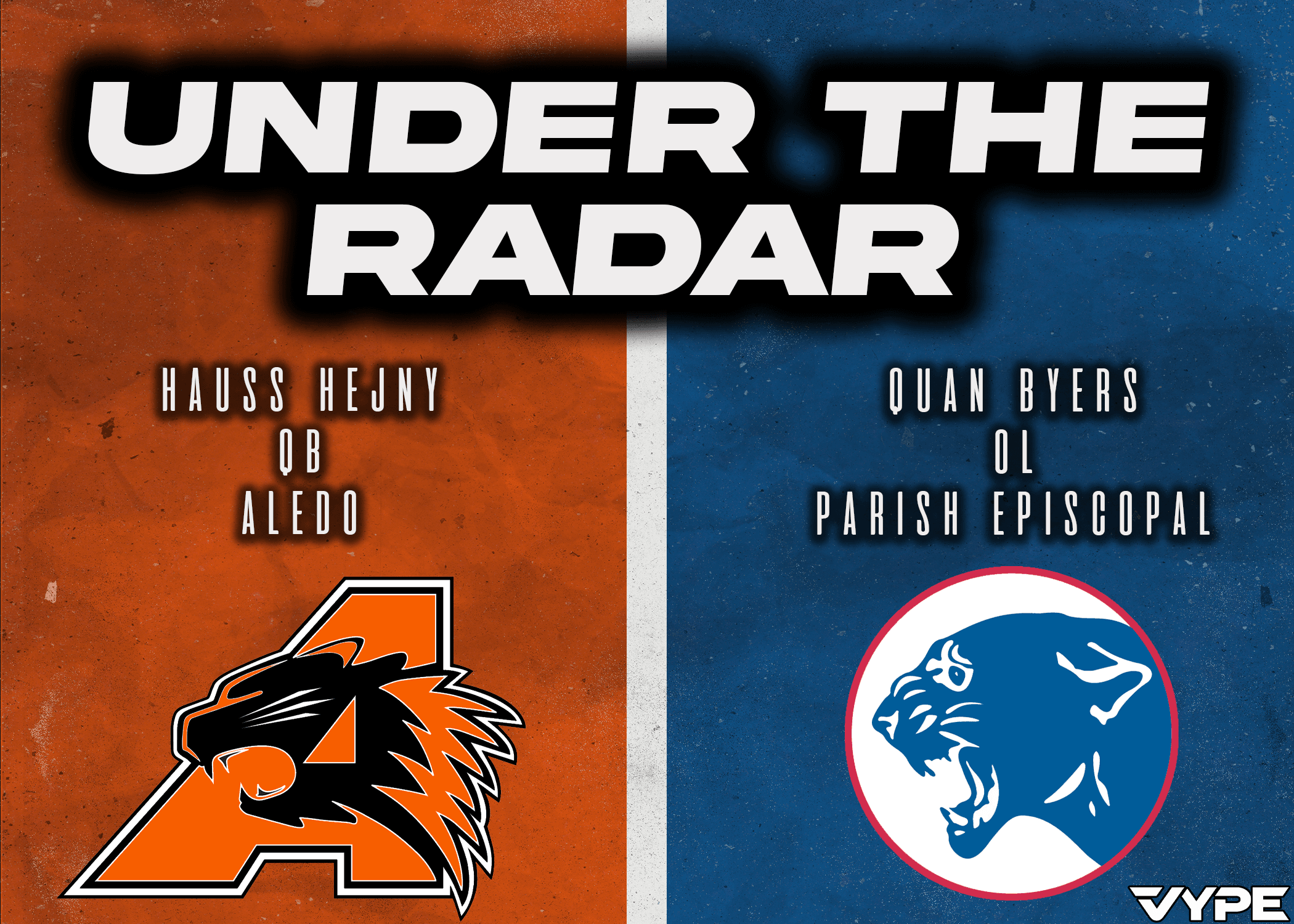Under the Radar Athletes Friday 9/30/22: Hauss Hejny and Quan Byers