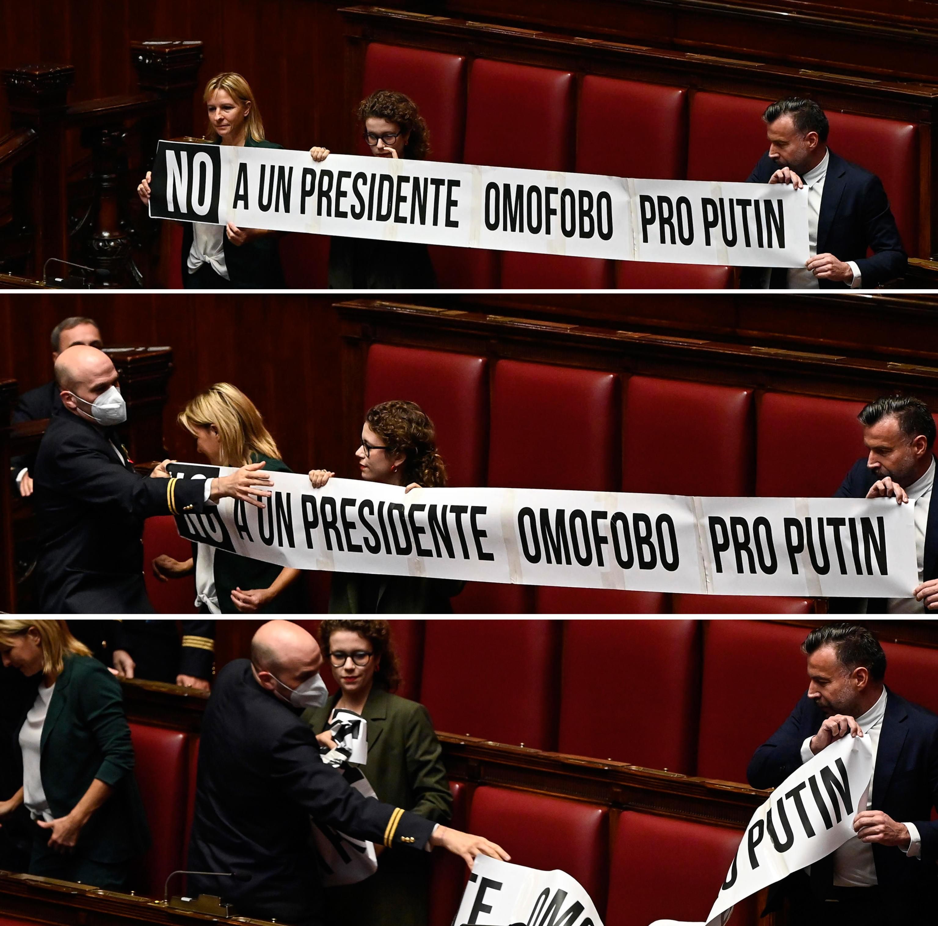 Caro Zan, lo striscione è come la sua legge