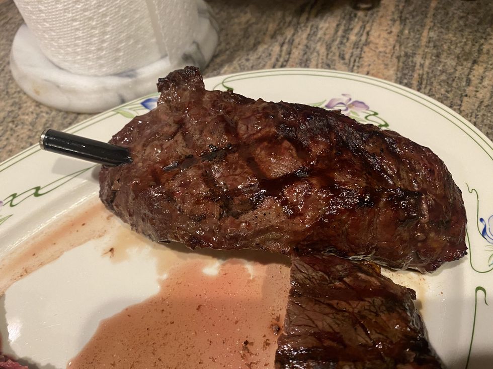 a photo of The Meatstick in a steak